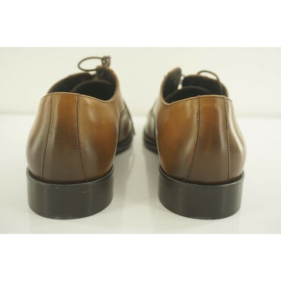 To Boot New York Caufield Men\'s Brown Leather Cap Toe Oxfords Size 11.5 D $395 main image 12